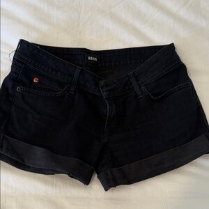 Hudson Jeans Women's Dark Denim Shorts